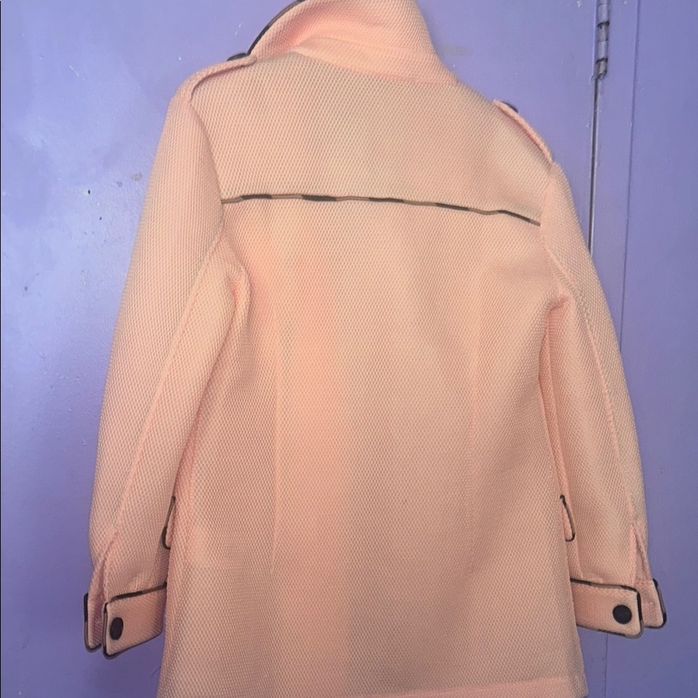 Fendi Pink and Black Tailored Blazer size large runs small